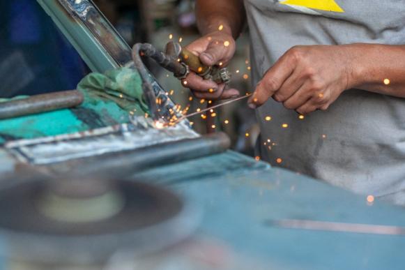 traitement corrosion sur voiture
